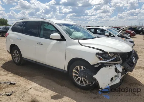 2016 Nissan Pathfinder S из США, поврежденный, VIN 5N1AR2MM7GC643159